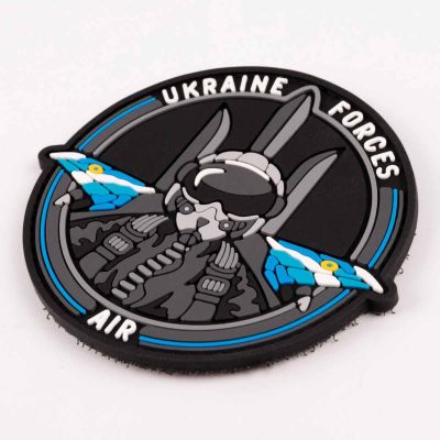 Air Force Ukraine PVC 3D Tactical Morale Patch Military Manufacturers, Suppliers in Houston