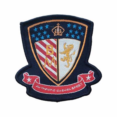 Custom Woven Patches Iron on Patch Woven Patch With Border Manufacturers, Suppliers in Houston