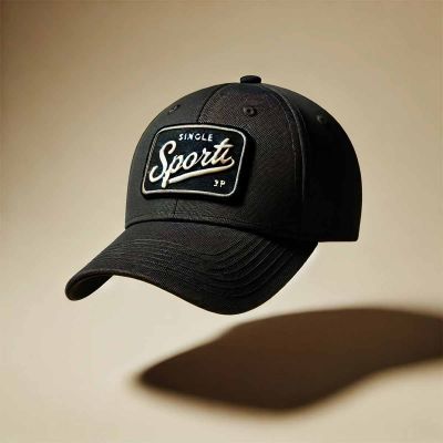 Single Sport 3P Black Color Felt Head Man Cap Manufacturers, Suppliers in Houston