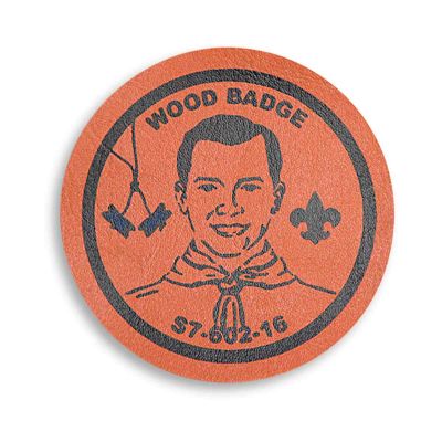 Vintage Woodbadge Boy Scout Uniform Badge Patch BSA Award Camp Orange Manufacturers, Suppliers in Houston